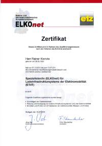 ETZ Zertifikat